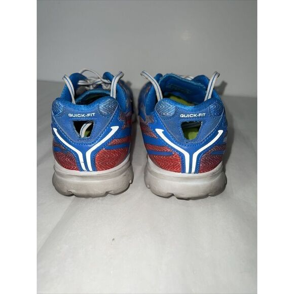 Skechers GOrun 4 Men’s Size 8.5 Quick Fit Blue Shoes Houston 2015 Marathon - Picture 5 of 6